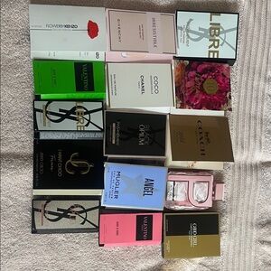 Yves Saint Laurent Perfume Box Collection - Black, Gold, Pink